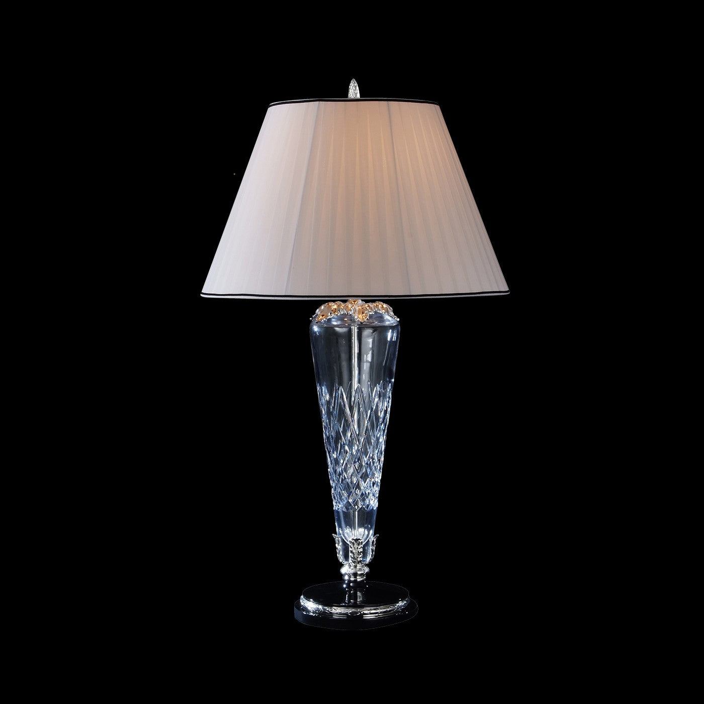 Fine Art Handcrafted Lighting - 19976-0-4 - LED Table Lamp - Mariner Luxury - Polished Silver