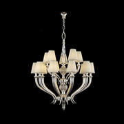 Fine Art Handcrafted Lighting - 20017-0-387 - LED Chandelier - Mariner Luxury - Antique Silver Plated