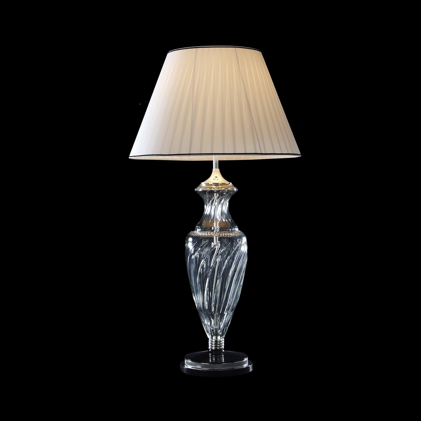 Fine Art Handcrafted Lighting - 20025-0-4 - LED Table Lamp - Mariner Luxury - Polished Silver