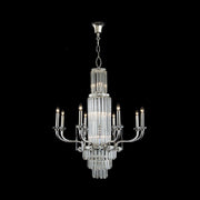 Fine Art Handcrafted Lighting - 20028-0-4 - LED Chandelier - Mariner Luxury - Polished Silver