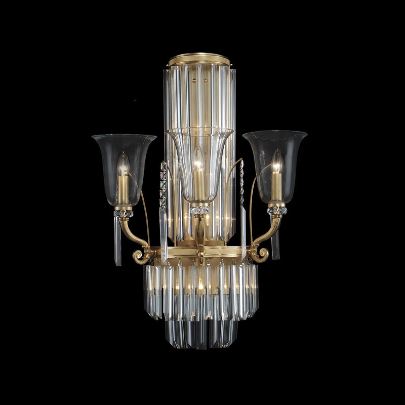 Fine Art Handcrafted Lighting - 20029-1-55 - LED Wall Bracket - Mariner Luxury - French Gold