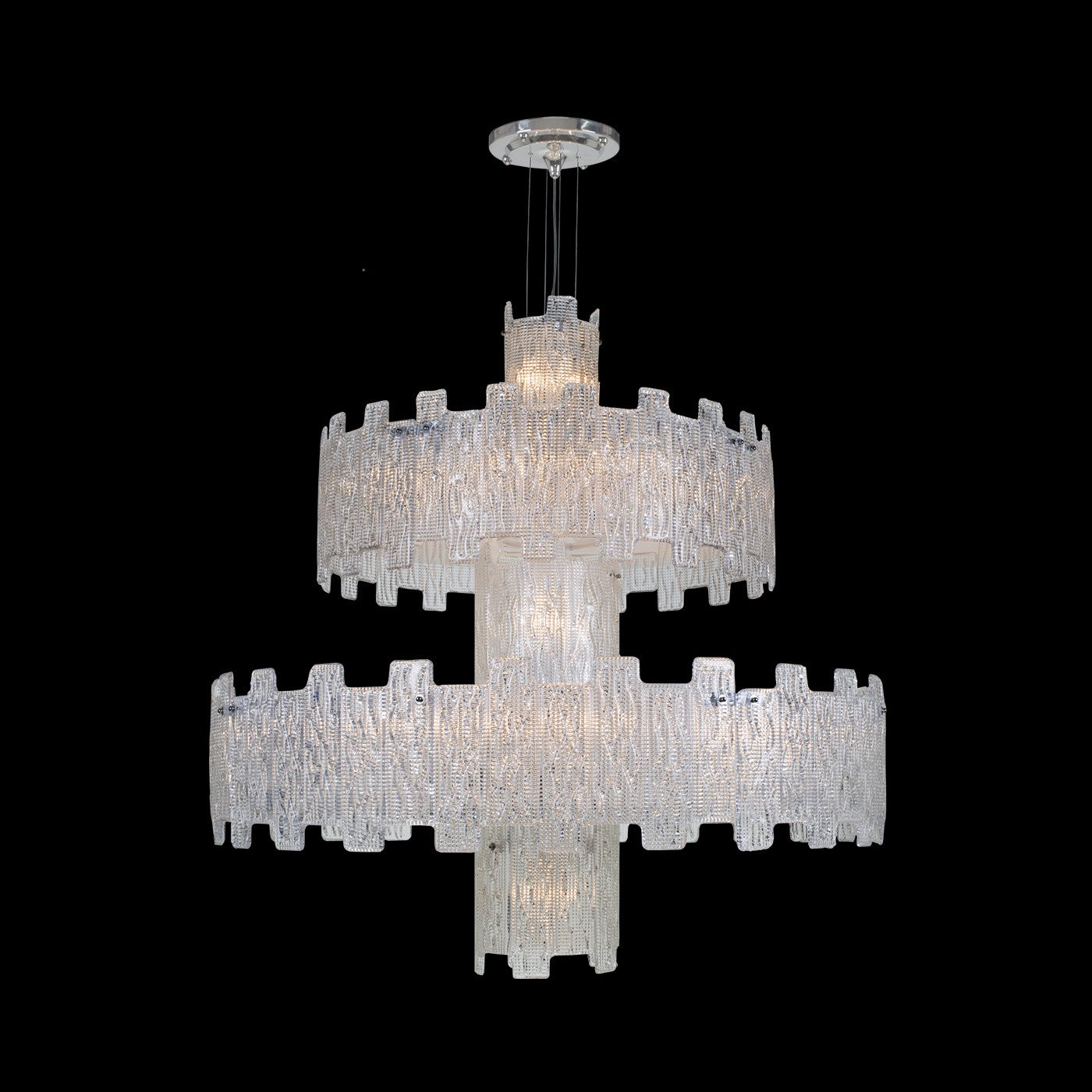 Fine Art Handcrafted Lighting - 20080-0-420 - LED Chandelier - Mariner Luxury - Polished Chrome