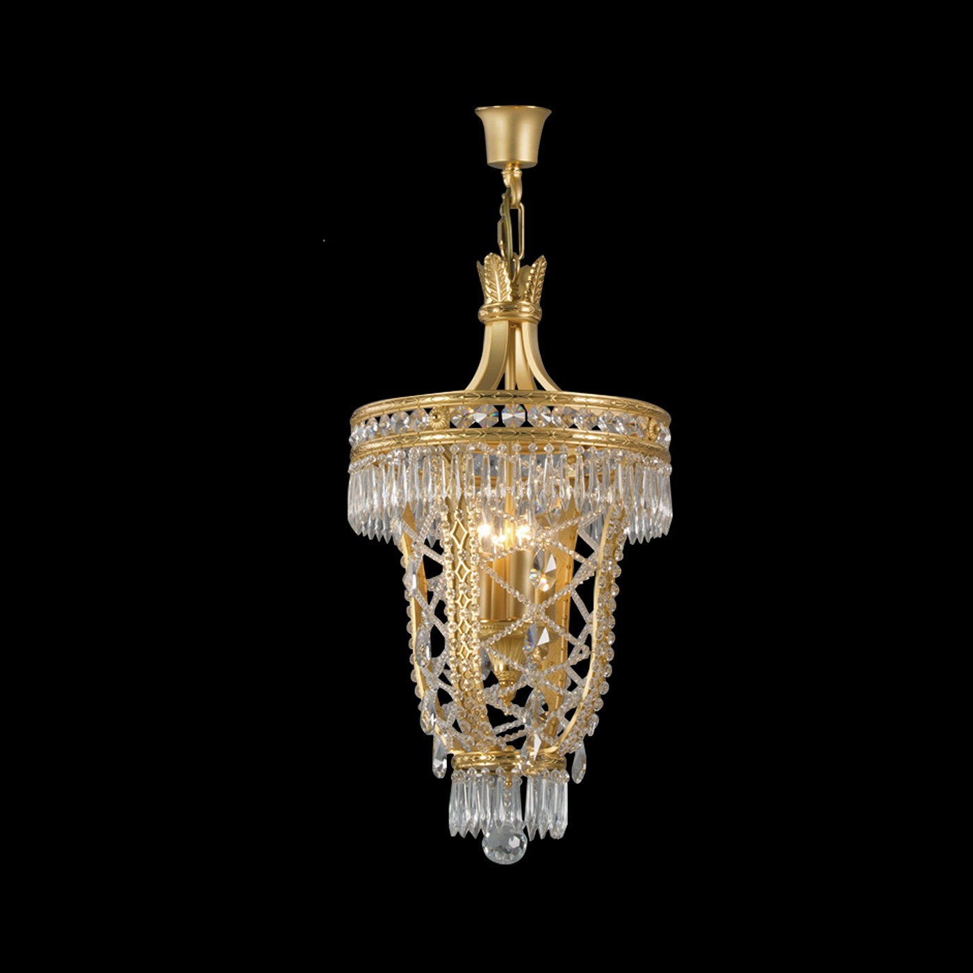 Fine Art Handcrafted Lighting - 20085-0-55 - LED Pendant - Mariner Luxury - French Gold