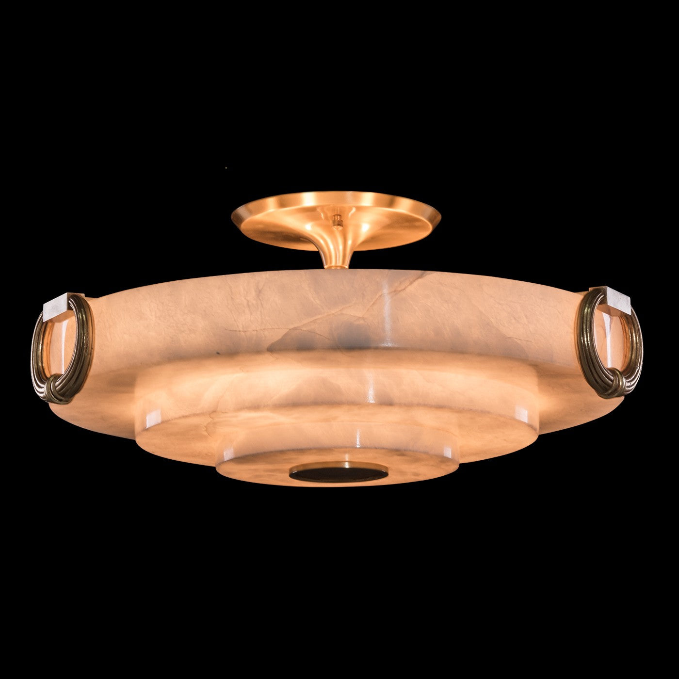 Fine Art Handcrafted Lighting - 20089-0-55 - LED Flush Mount - Mariner Luxury - French Gold