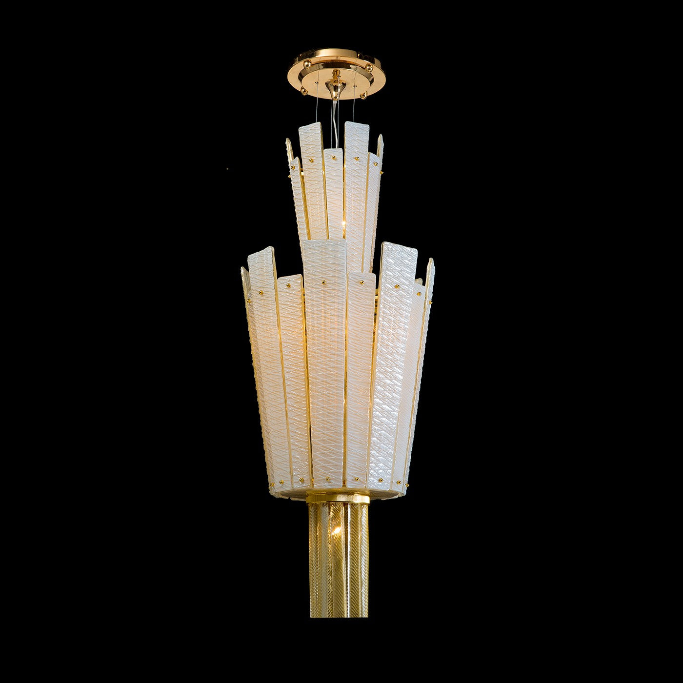 Fine Art Handcrafted Lighting - 20133-1-67 - LED Pendant - Mariner Luxury - Antique Gold Plated