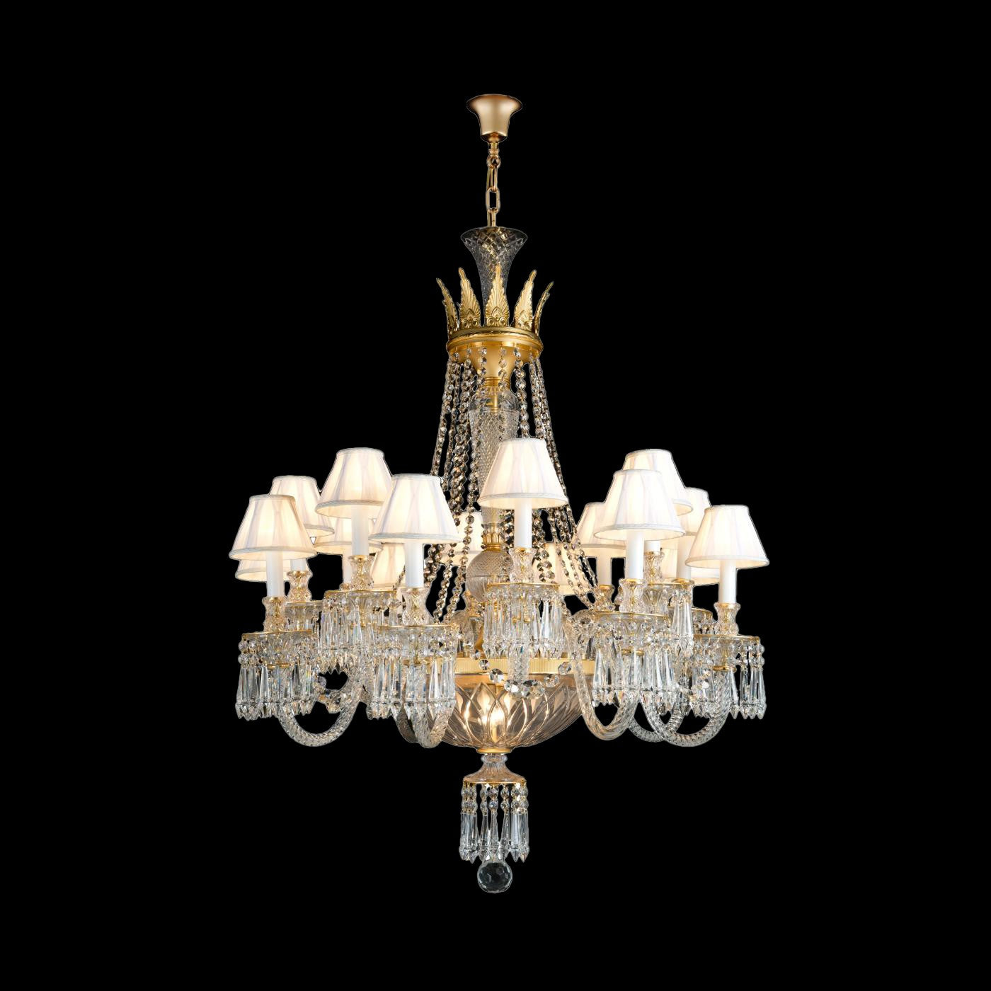 Fine Art Handcrafted Lighting - 20140-0-231 - LED Chandelier - Mariner Luxury - Antique Gold Plated