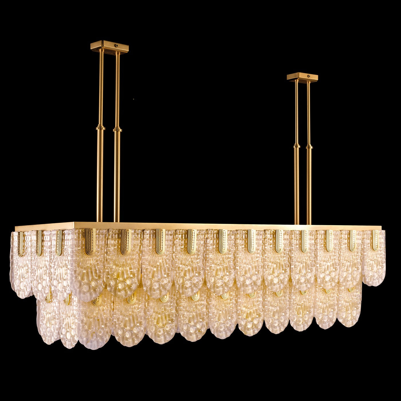 Fine Art Handcrafted Lighting - 20168-1-231 - LED Chandelier - Mariner Luxury - Antique Gold Plated