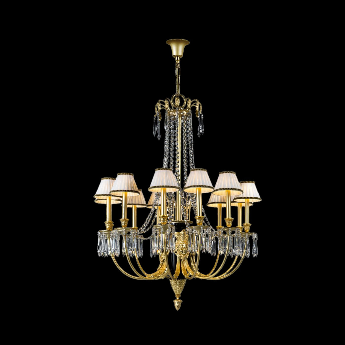 Fine Art Handcrafted Lighting - 20187-0-231 - LED Chandelier - Mariner Luxury - Antique Gold Plated