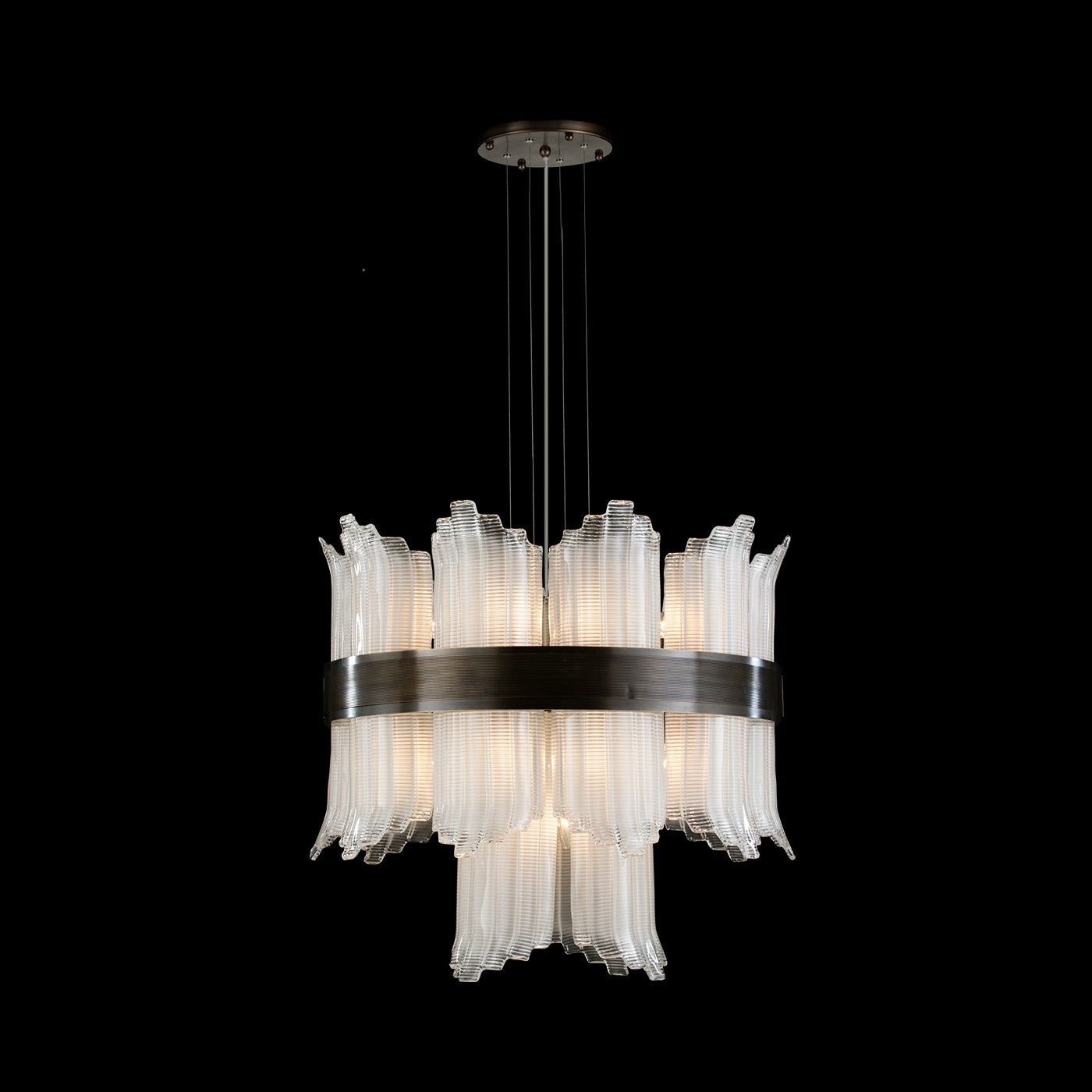 Fine Art Handcrafted Lighting - 20214-1-550 - LED Chandelier - Mariner Luxury - Brushed Bronze