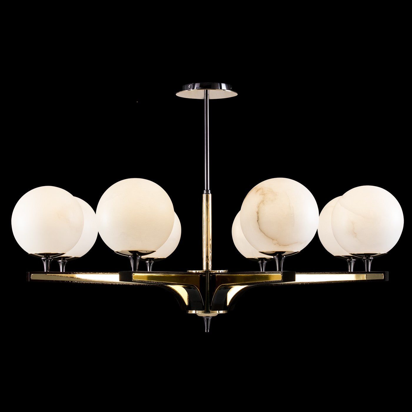 Fine Art Handcrafted Lighting - 20220-0-591 - LED Chandelier - Mariner Luxury - Polished Brass-Fume