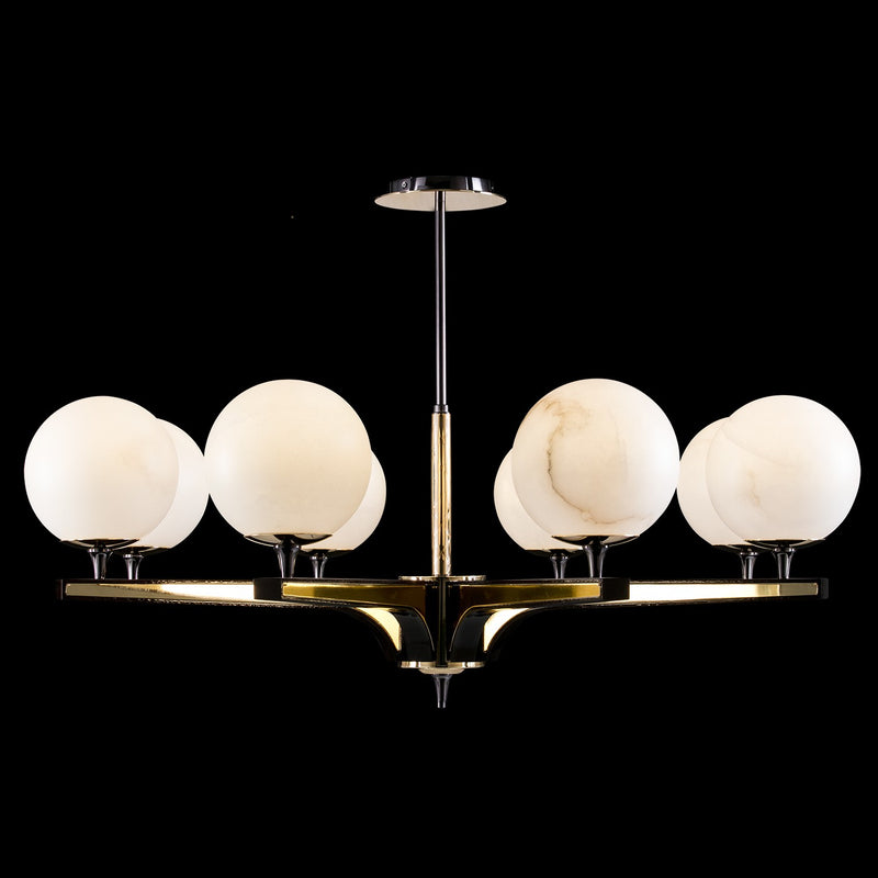 Fine Art Handcrafted Lighting - 20220-0-591 - LED Chandelier - Mariner Luxury - Polished Brass-Fume