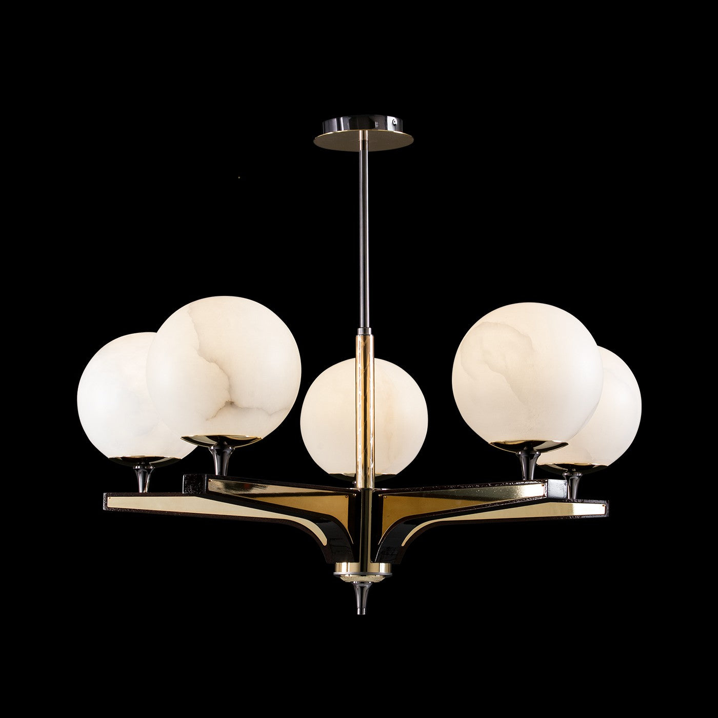 Fine Art Handcrafted Lighting - 20221-0-591 - LED Chandelier - Mariner Luxury - Polished Brass-Fume
