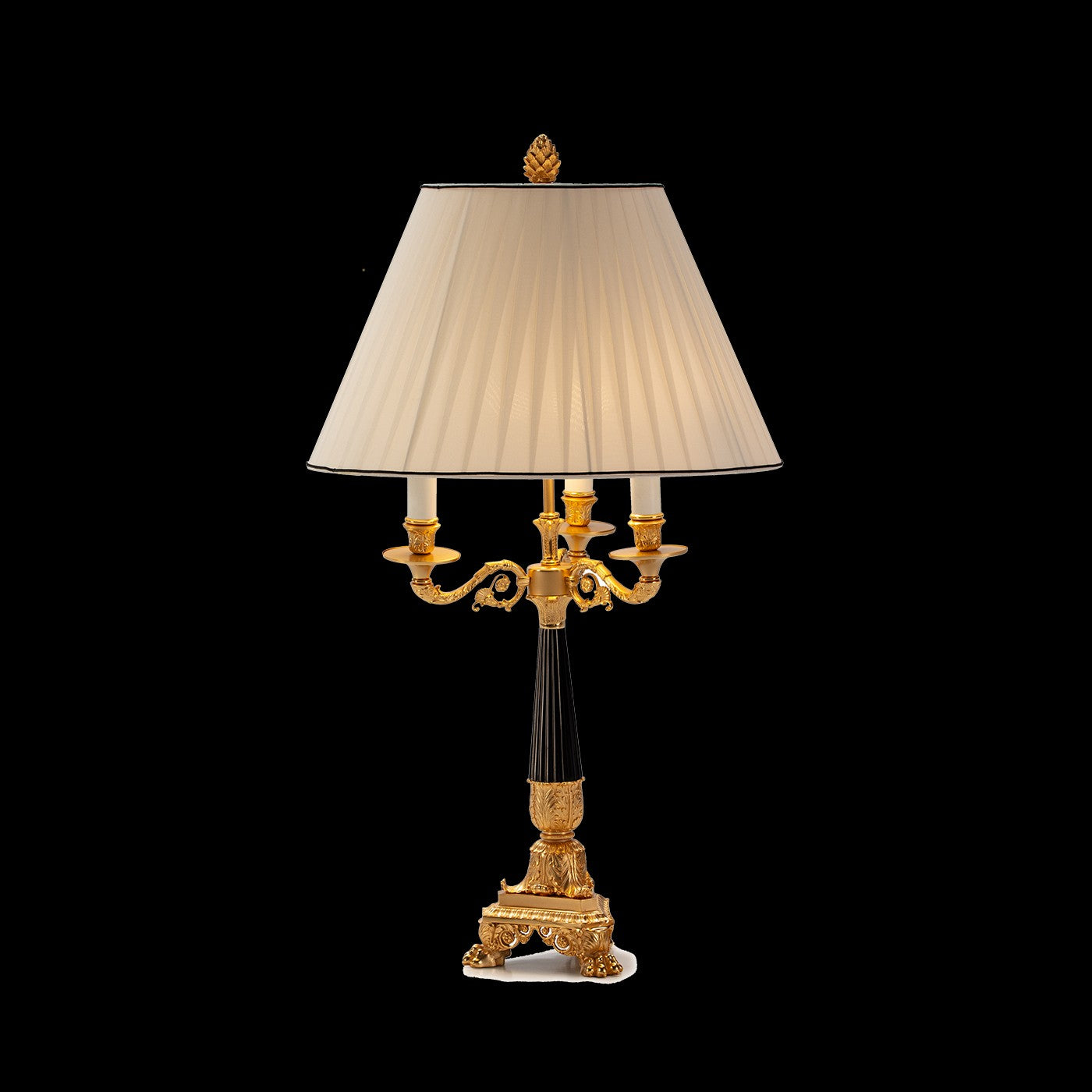 Fine Art Handcrafted Lighting - 20307-0-231 - LED Table Lamp - Mariner Luxury - Antique Gold Plated