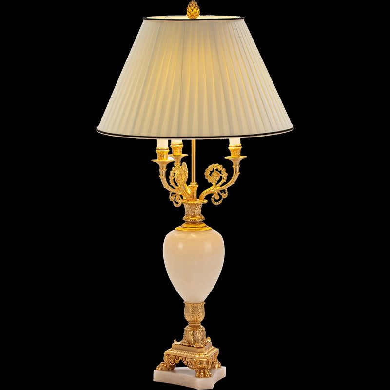 Fine Art Handcrafted Lighting - 20309-0-231 - LED Table Lamp - Mariner Luxury - Antique Gold Plated
