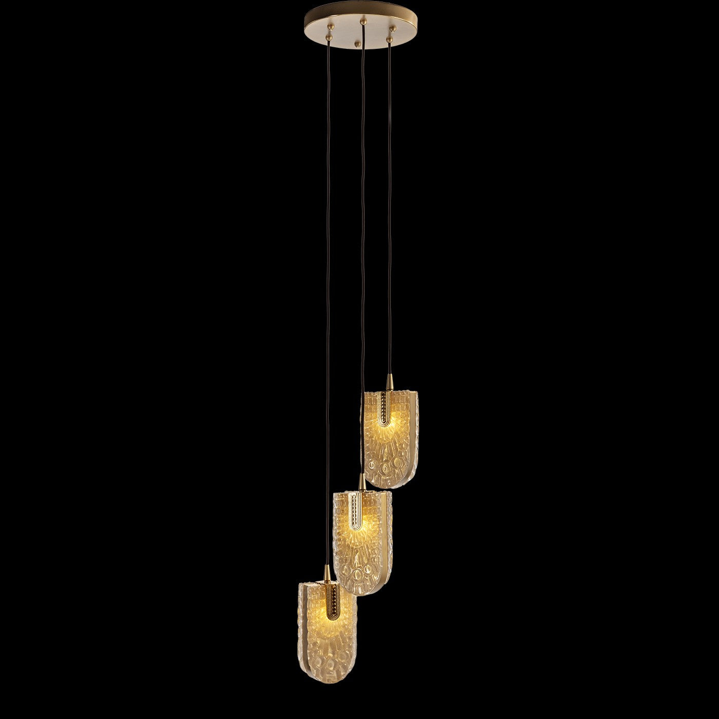 Fine Art Handcrafted Lighting - 20326-0-231 - LED Pendant - Mariner Luxury - Antique Gold Plated