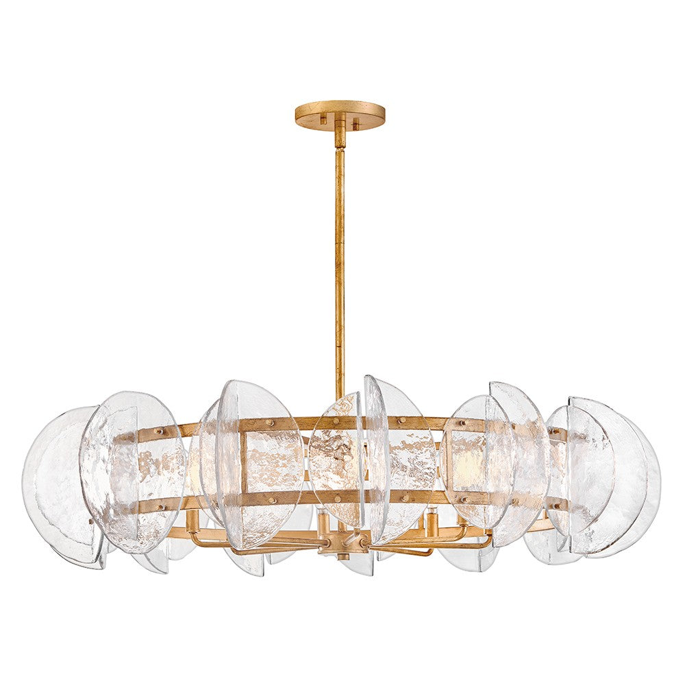 Fredrick Ramond - FR41926DA - LED Chandelier - Seraphina - Distressed Brass