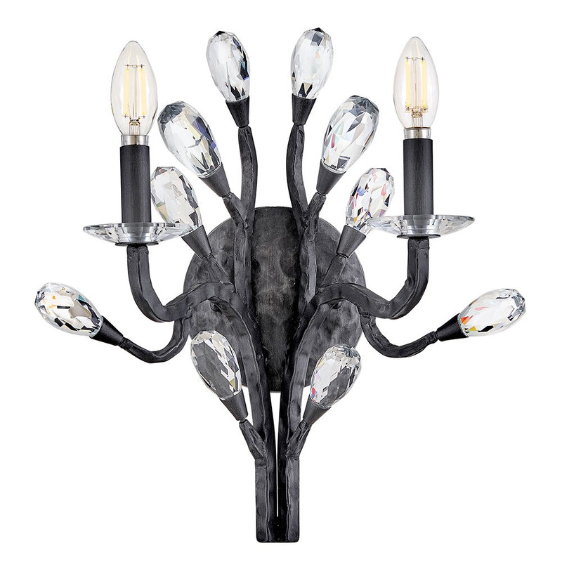 Fredrick Ramond - FR46802BGR - LED Wall Sconce - Eve - Brushed Graphite