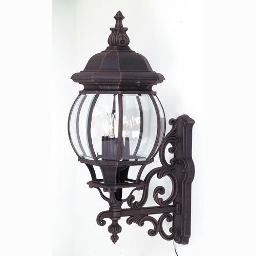 Artcraft - AC8490RU - Four Light Outdoor Wall Mount - Classico - Rust