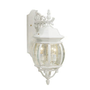 Artcraft - AC8361WH - Three Light Outdoor Wall Mount - Classico - White
