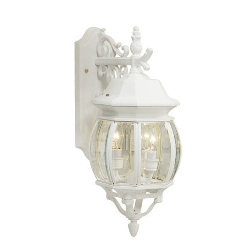 Artcraft - AC8361WH - Three Light Outdoor Wall Mount - Classico - White