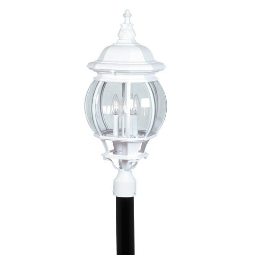 Artcraft - AC8493WH - Four Light Outdoor Wall Mount - Classico - White