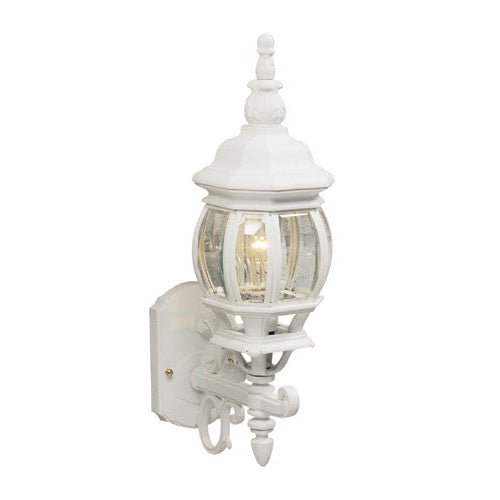 Artcraft - AC8090WH - One Light Outdoor Wall Mount - Classico - White