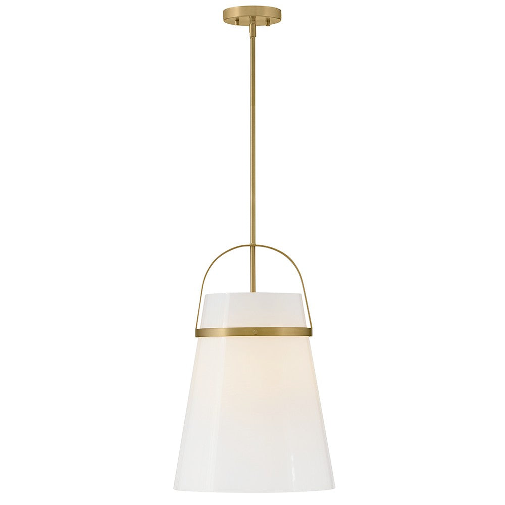 Lark - 83054LCB - LED Pendant - Tori - Lacquered Brass