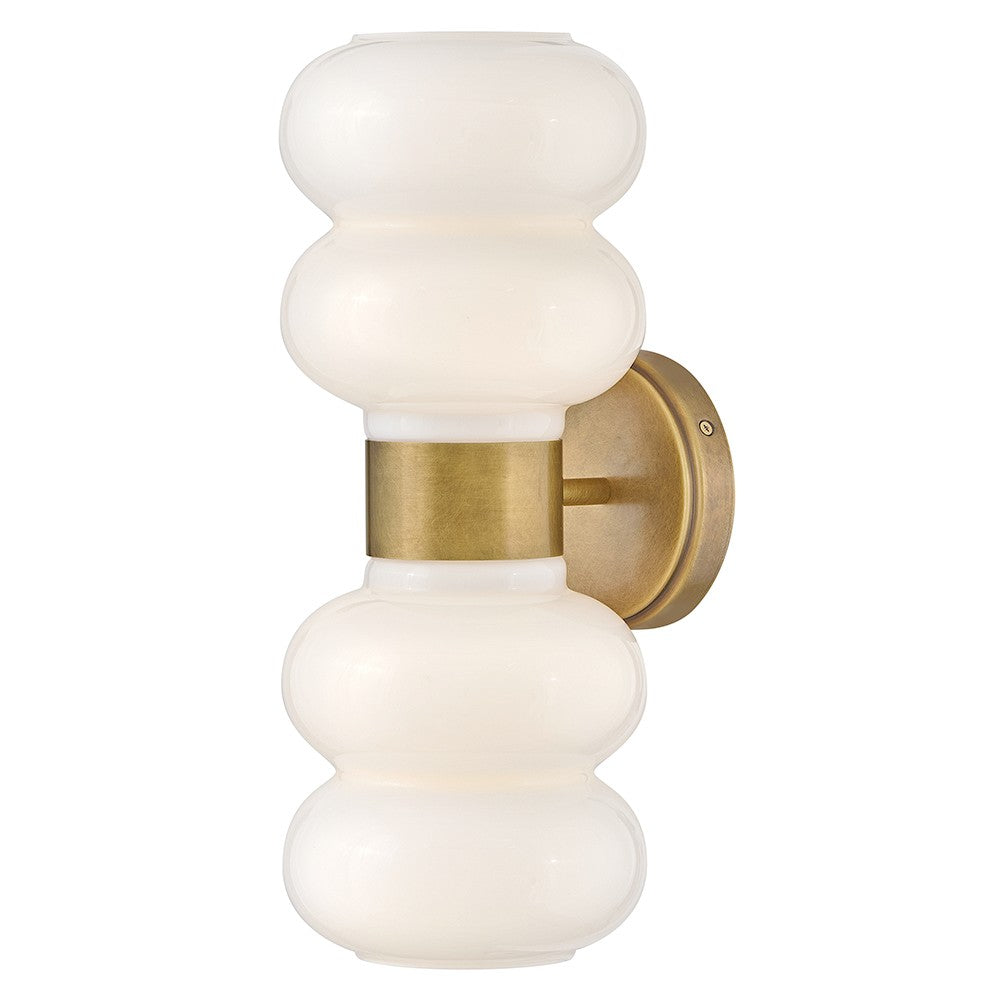 Lark - 84250LCB - LED Wall Sconce - Nadia - Lacquered Brass