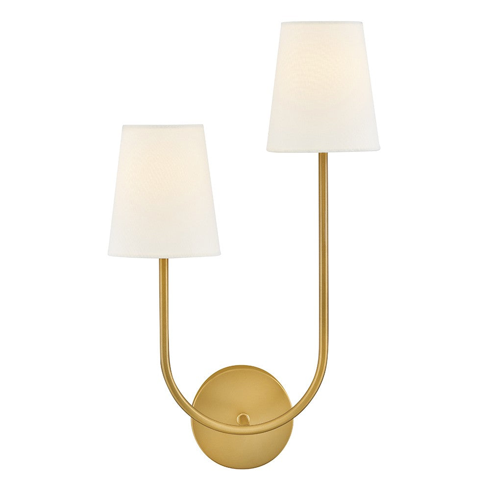Lark - 84260LCB - LED Wall Sconce - Cora - Lacquered Brass