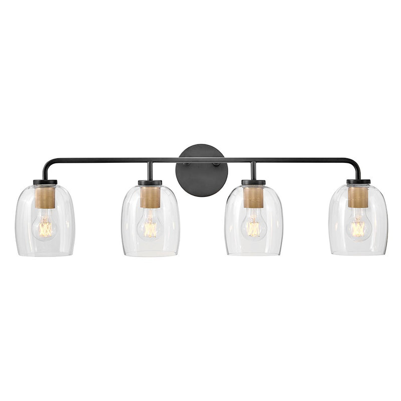 Lark - 85014BK - LED Bath - Percy - Black