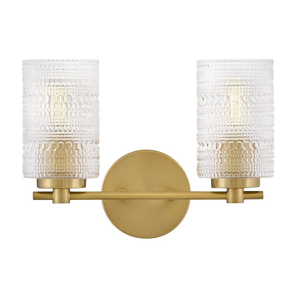 Lark - 85572LCB - LED Bath - Mabel - Lacquered Brass
