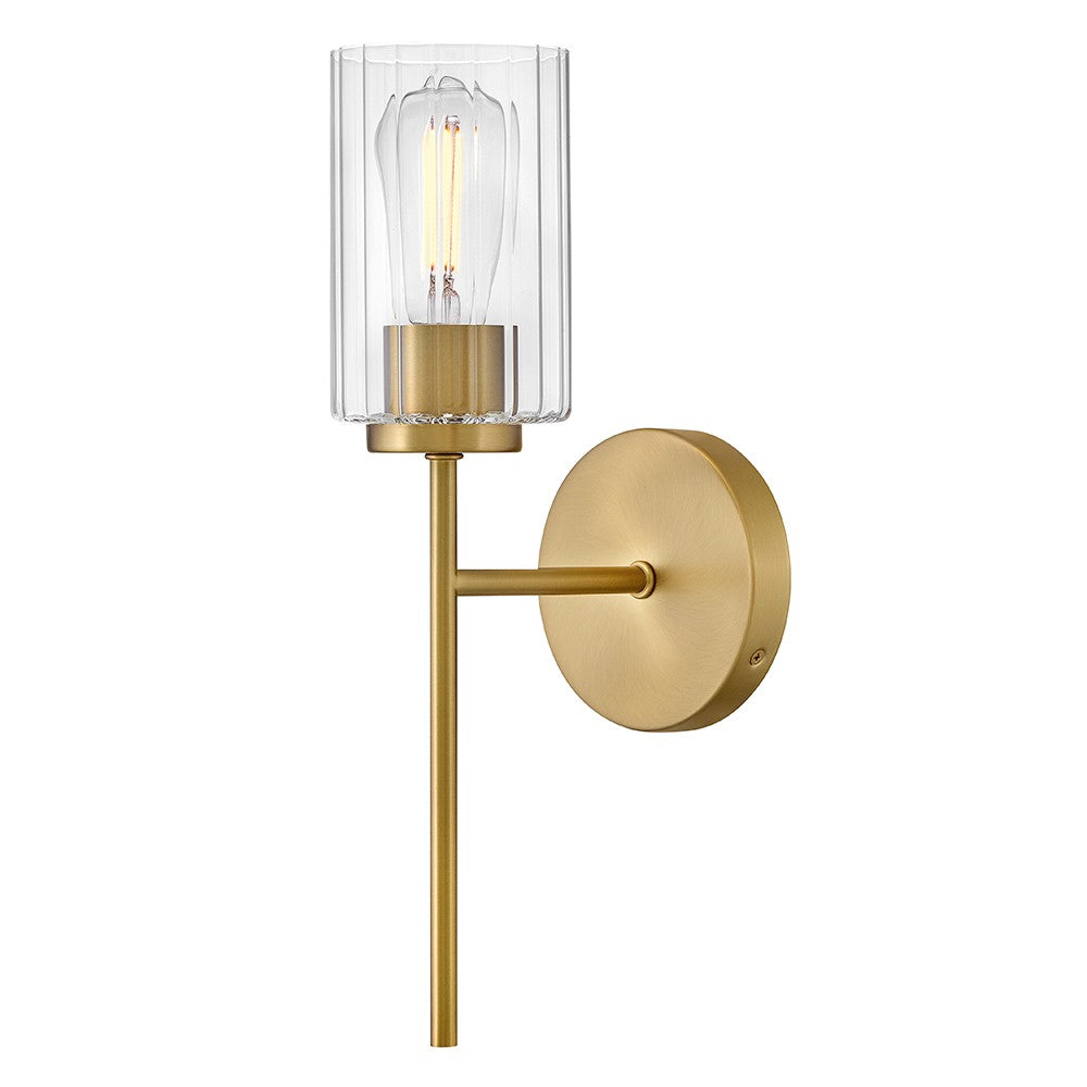 Lark - 85580LCB - LED Wall Sconce - Leta - Lacquered Brass
