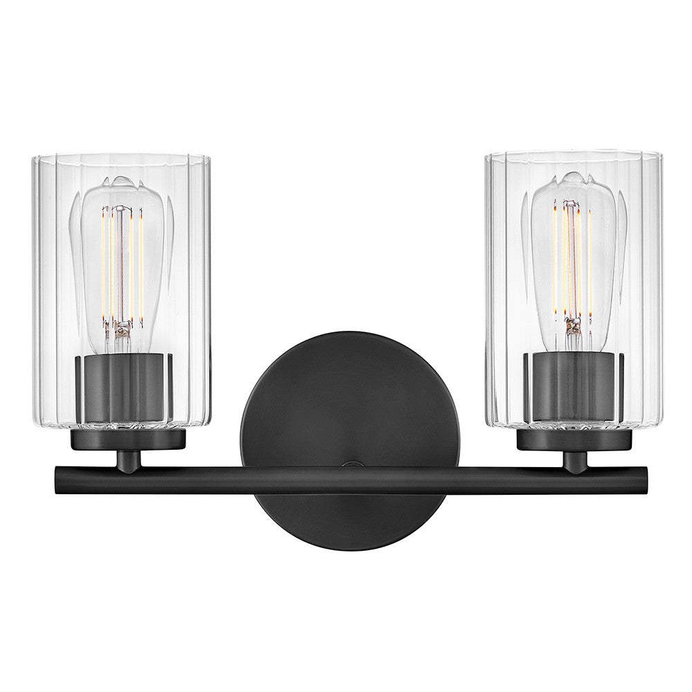 Lark - 85582BK - LED Bath - Leta - Black
