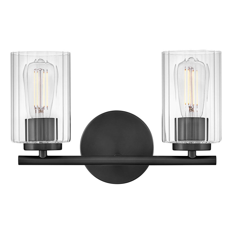 Lark - 85582BK - LED Bath - Leta - Black