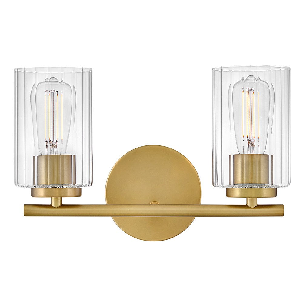 Lark - 85582LCB - LED Bath - Leta - Lacquered Brass