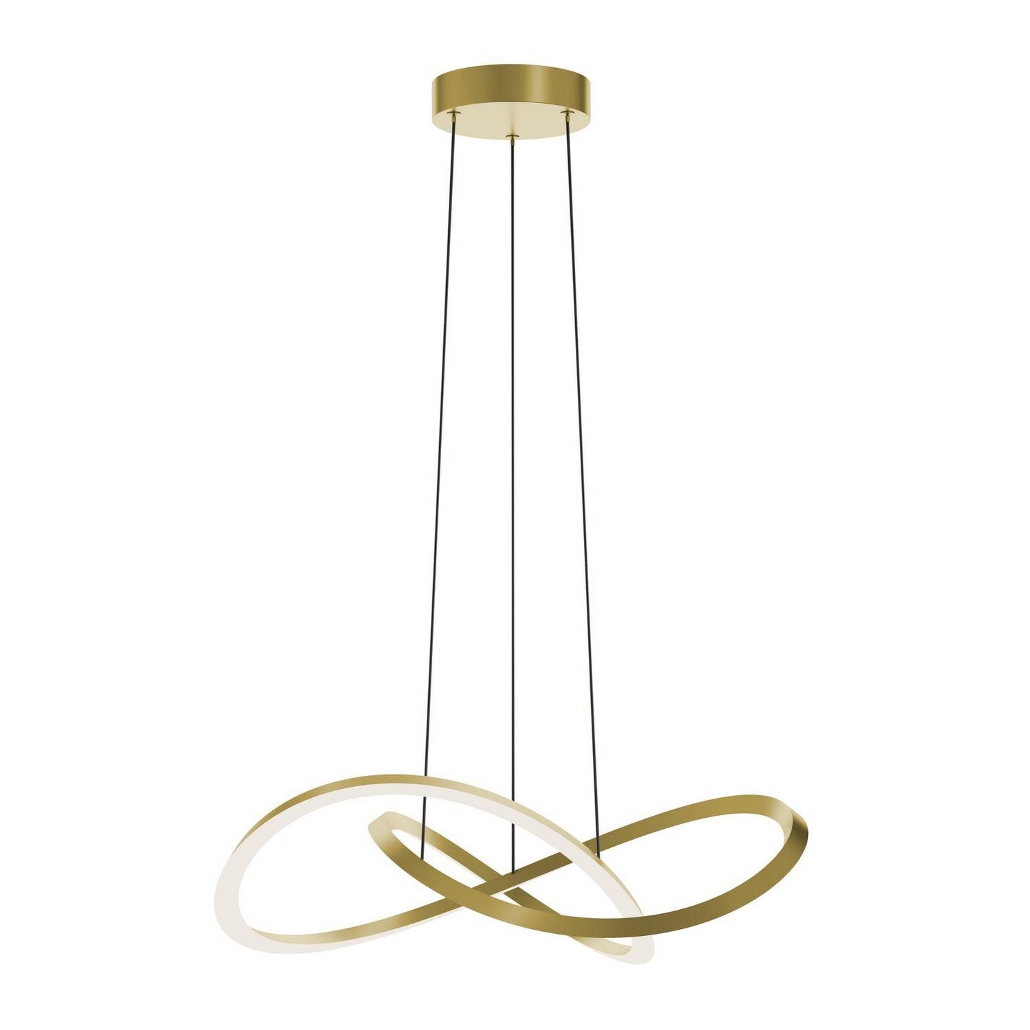 AFX Lighting - CLSP24LAJUDLB - LED Pendant - Celeste - Light Antique Brass