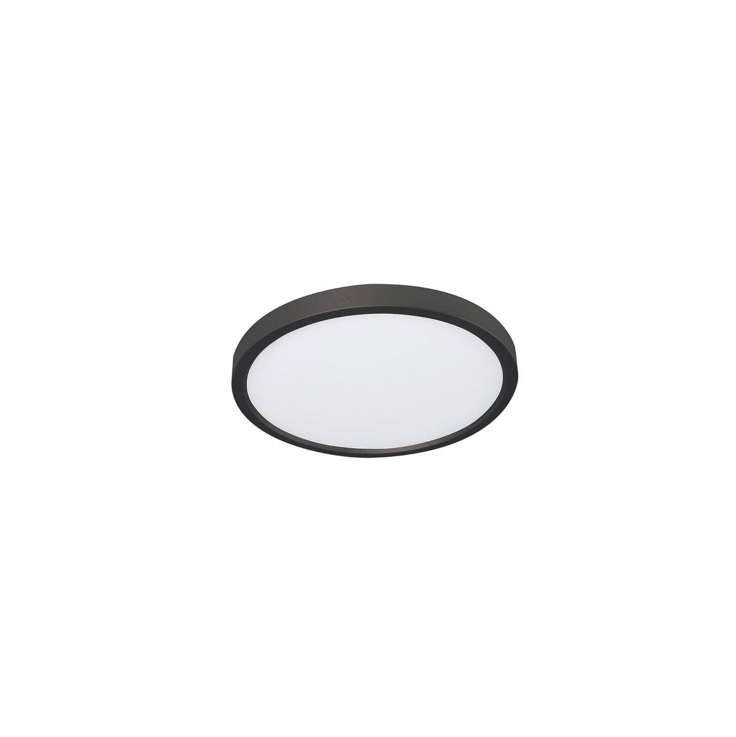 AFX Lighting - EGRF12LAJD5BK - LED Flush Mount - Edge Round - Black