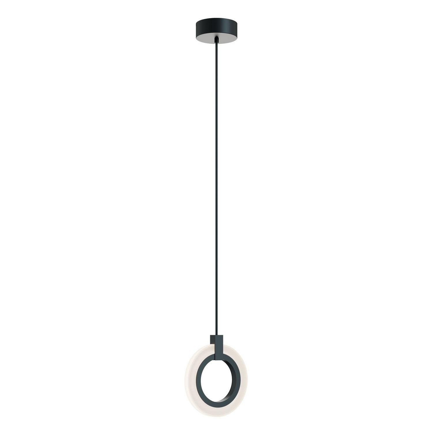 AFX Lighting - HLOP08LAJUDBK - LED Pendant - Halo - Black