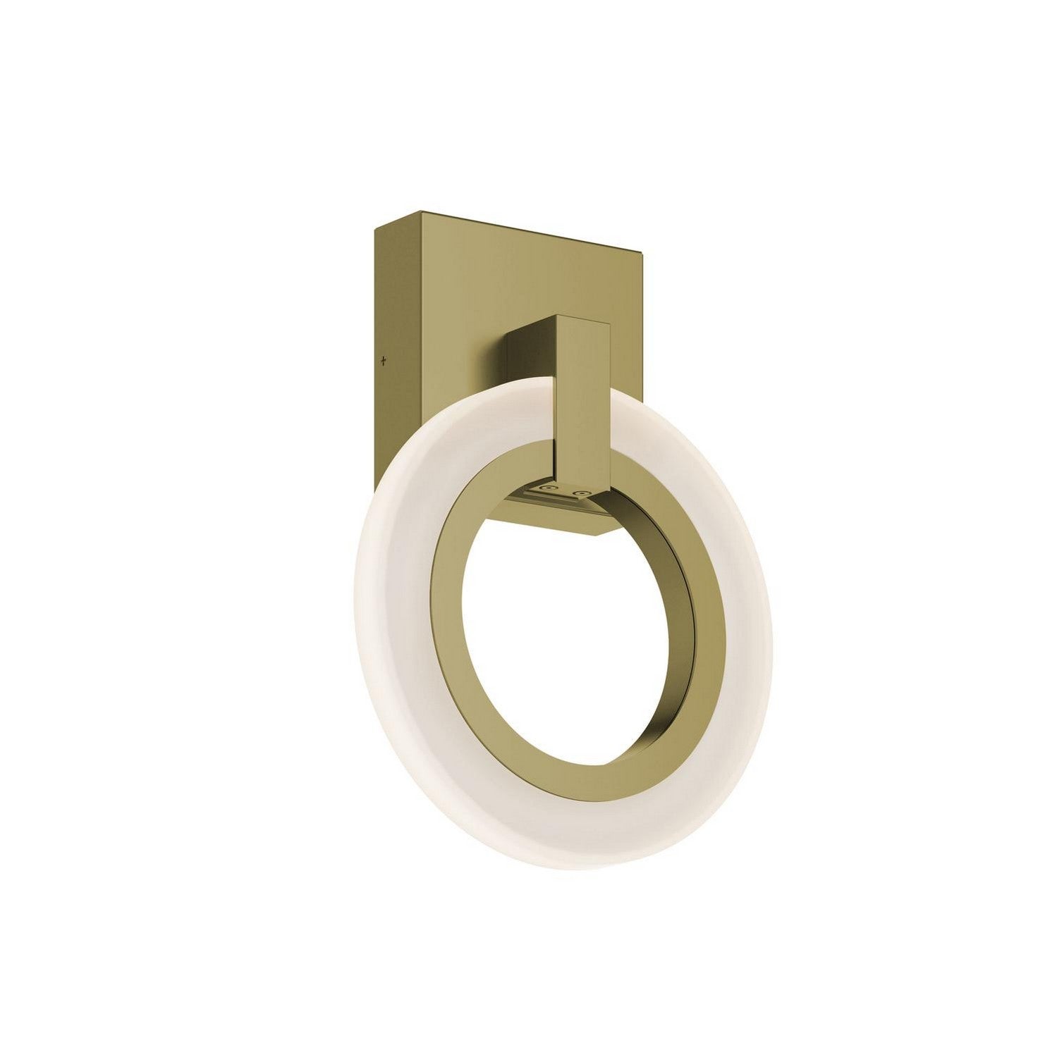 AFX Lighting - HLOS0811LAJUDLB - LED Wall Sconce - Halo - Light Antique Brass