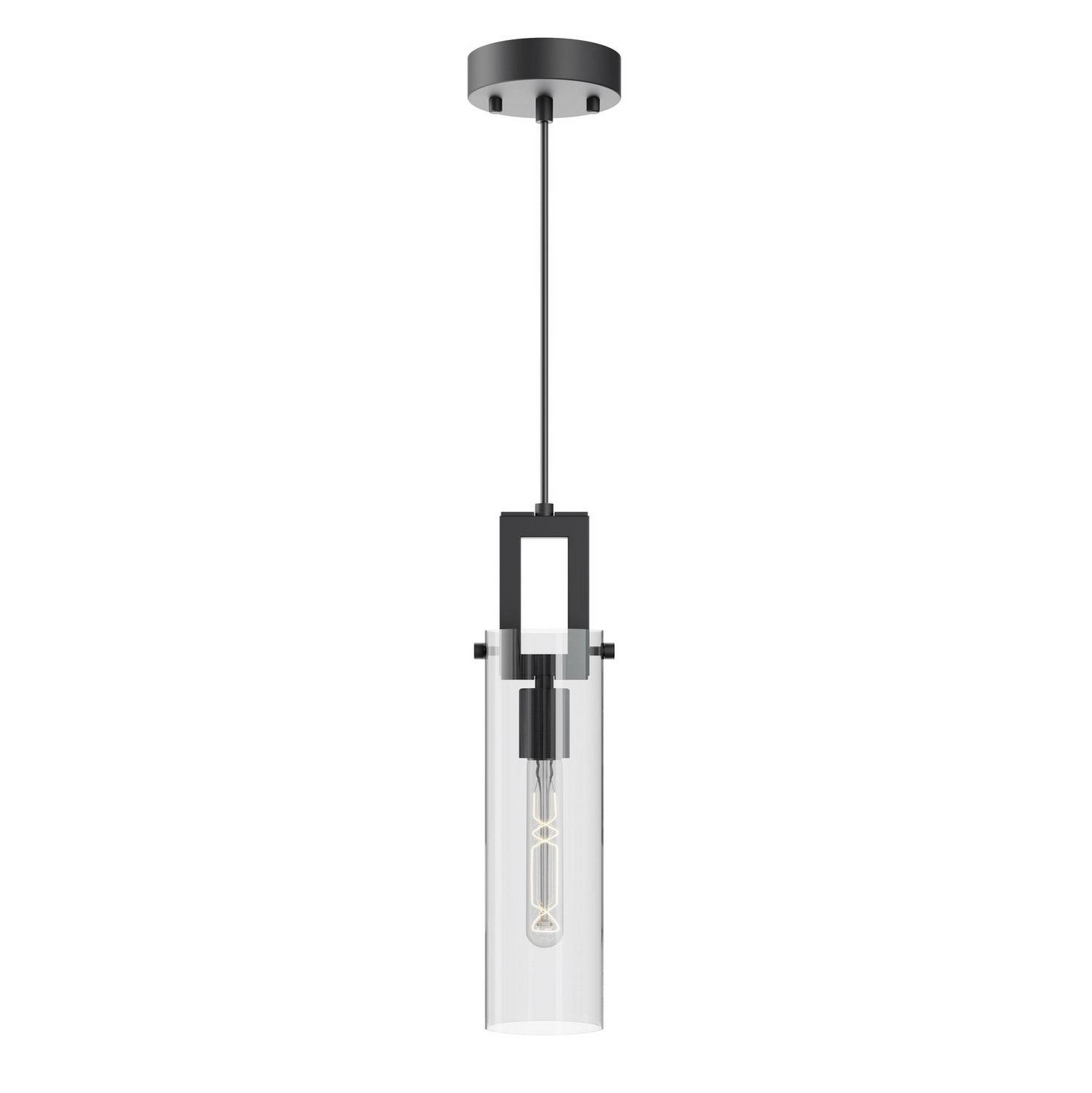 AFX Lighting - HOUP04MBBK - One Light Pendant - Houston - Black