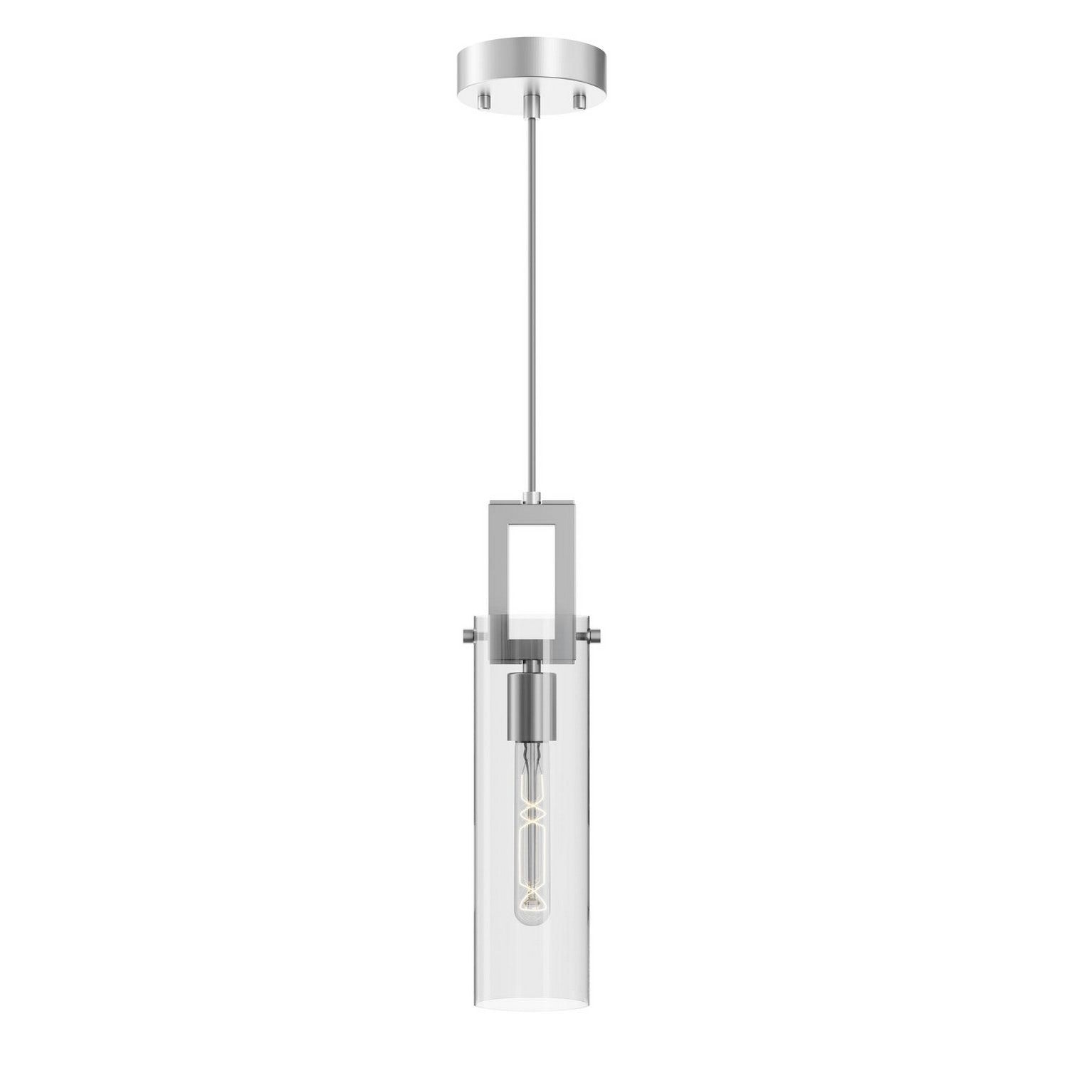 AFX Lighting - HOUP04MBSN - One Light Pendant - Houston - Satin Nickel