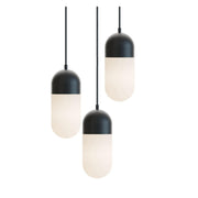 AFX Lighting - IRVP05LAJUDBKRND3 - LED Pendant - Irvine - Black