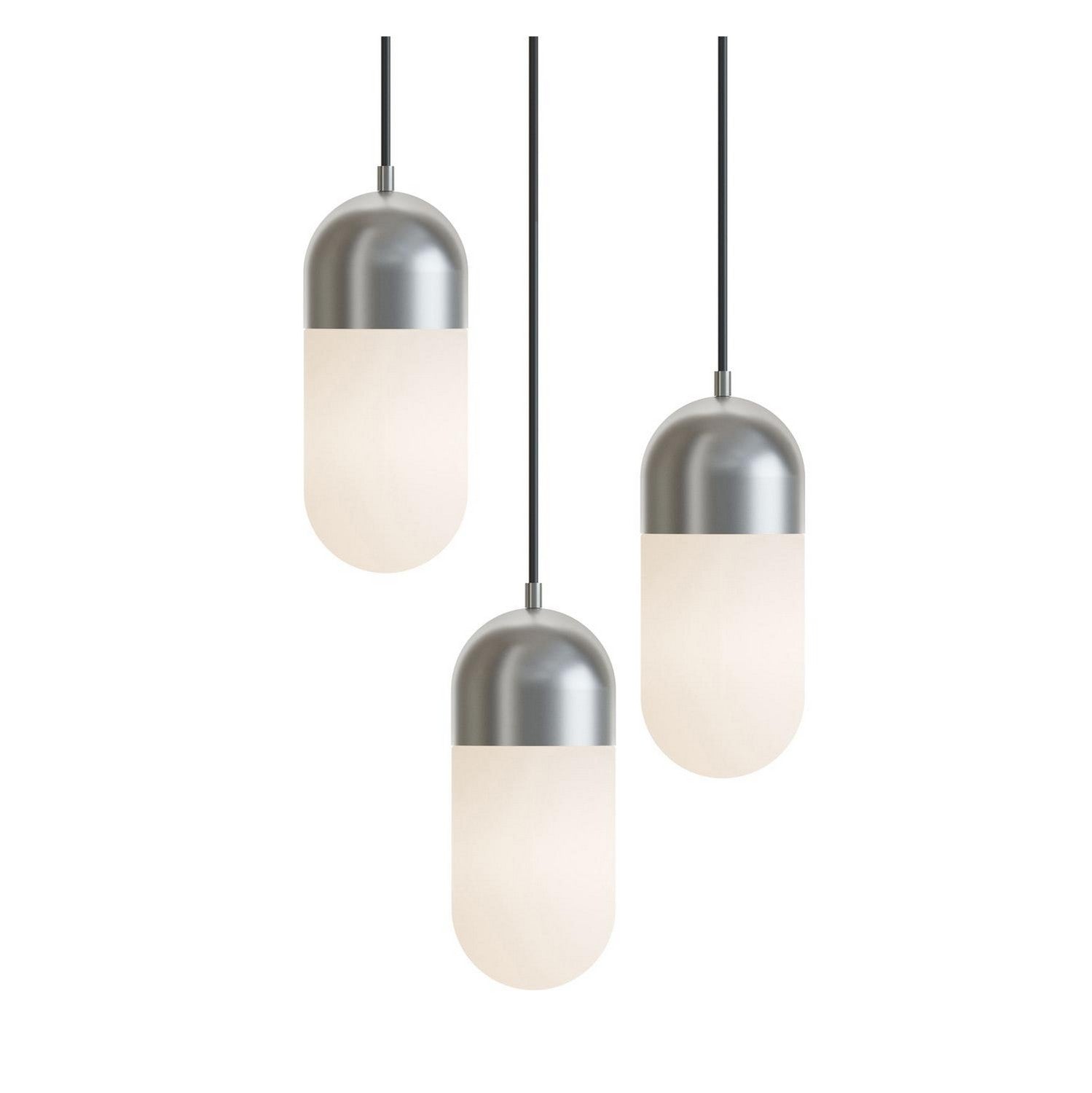 AFX Lighting - IRVP05LAJUDSNRND3 - LED Pendant - Irvine - Satin Nickel