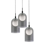 AFX Lighting - KRNP08L30D1BKRND3 - LED Pendant - Kiran - Black