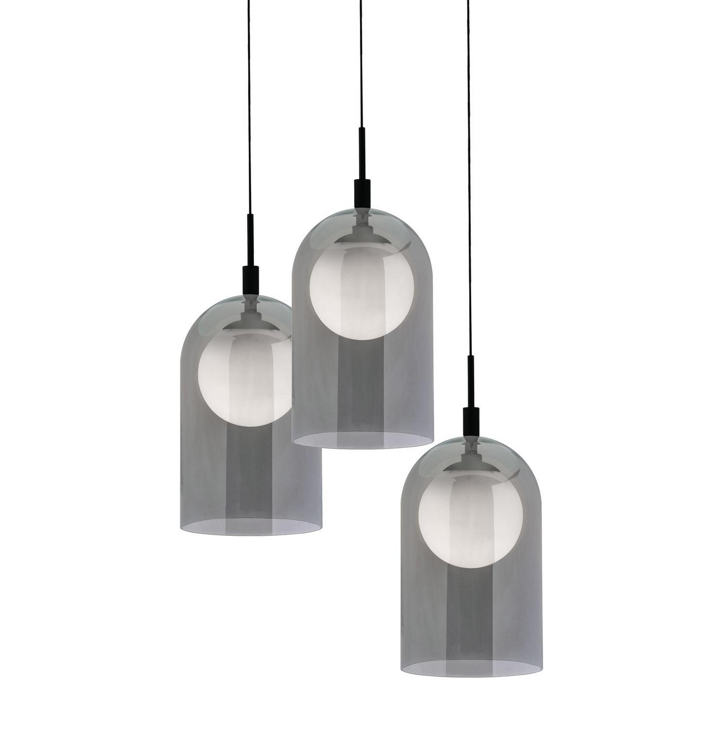 AFX Lighting - KRNP08L30D1BKRND3 - LED Pendant - Kiran - Black