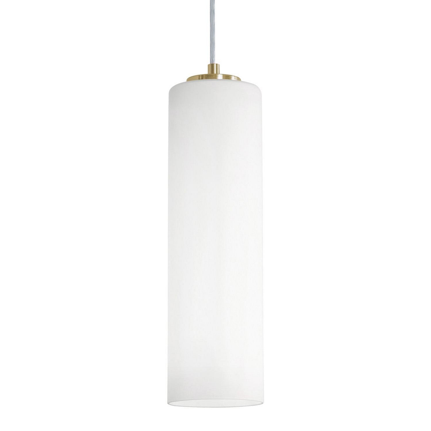 AFX Lighting - LEOP0412MBLB - One Light Pendant - Leo - Light Antique Brass