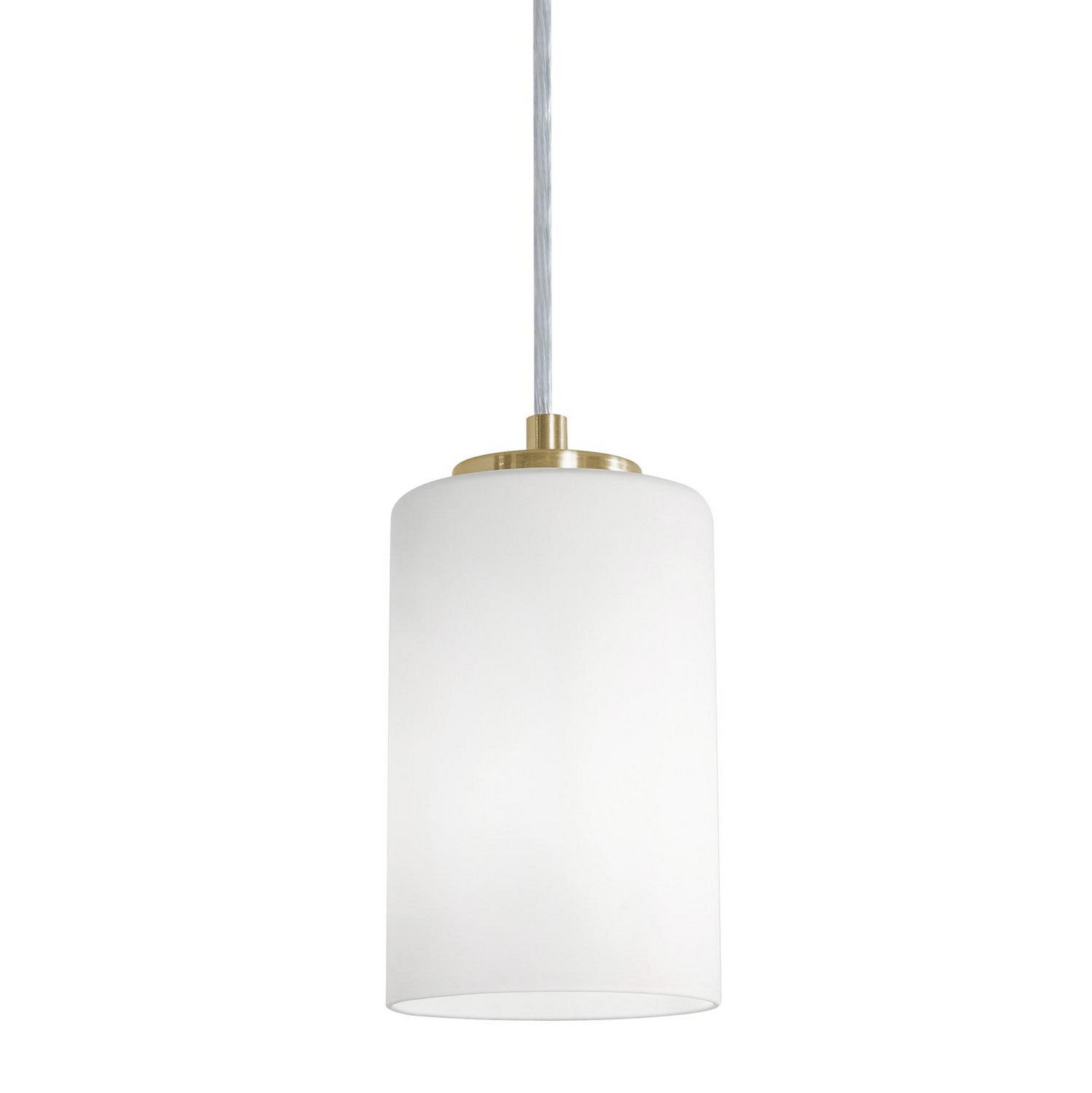 AFX Lighting - LEOP04MBLB - One Light Pendant - Leo - Light Antique Brass