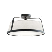 AFX Lighting - LIZC18MBBK - One Light Ceiling Mount - Lizzette - Black
