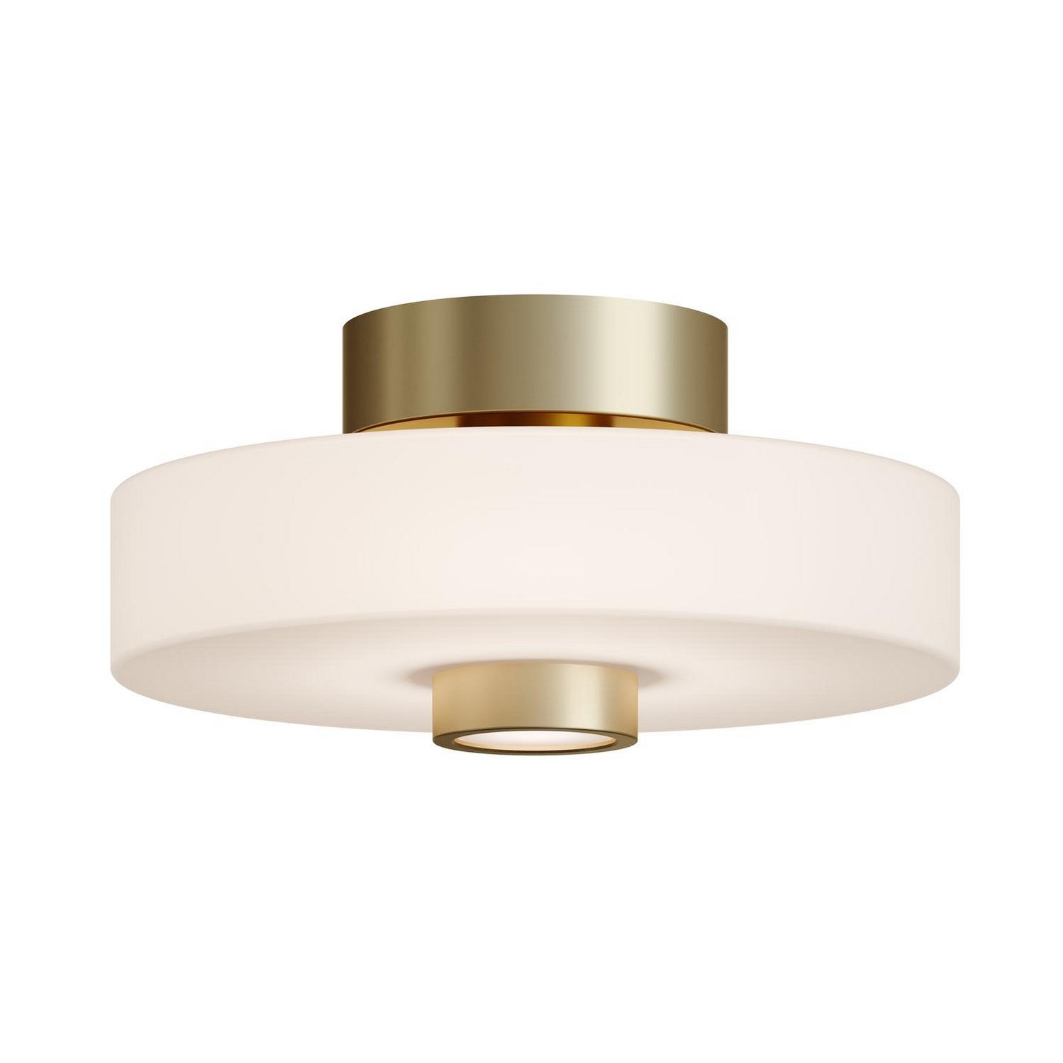 AFX Lighting - SYDC13LAJUDLB - LED Ceiling Mount - Sydney - Light Antique Brass