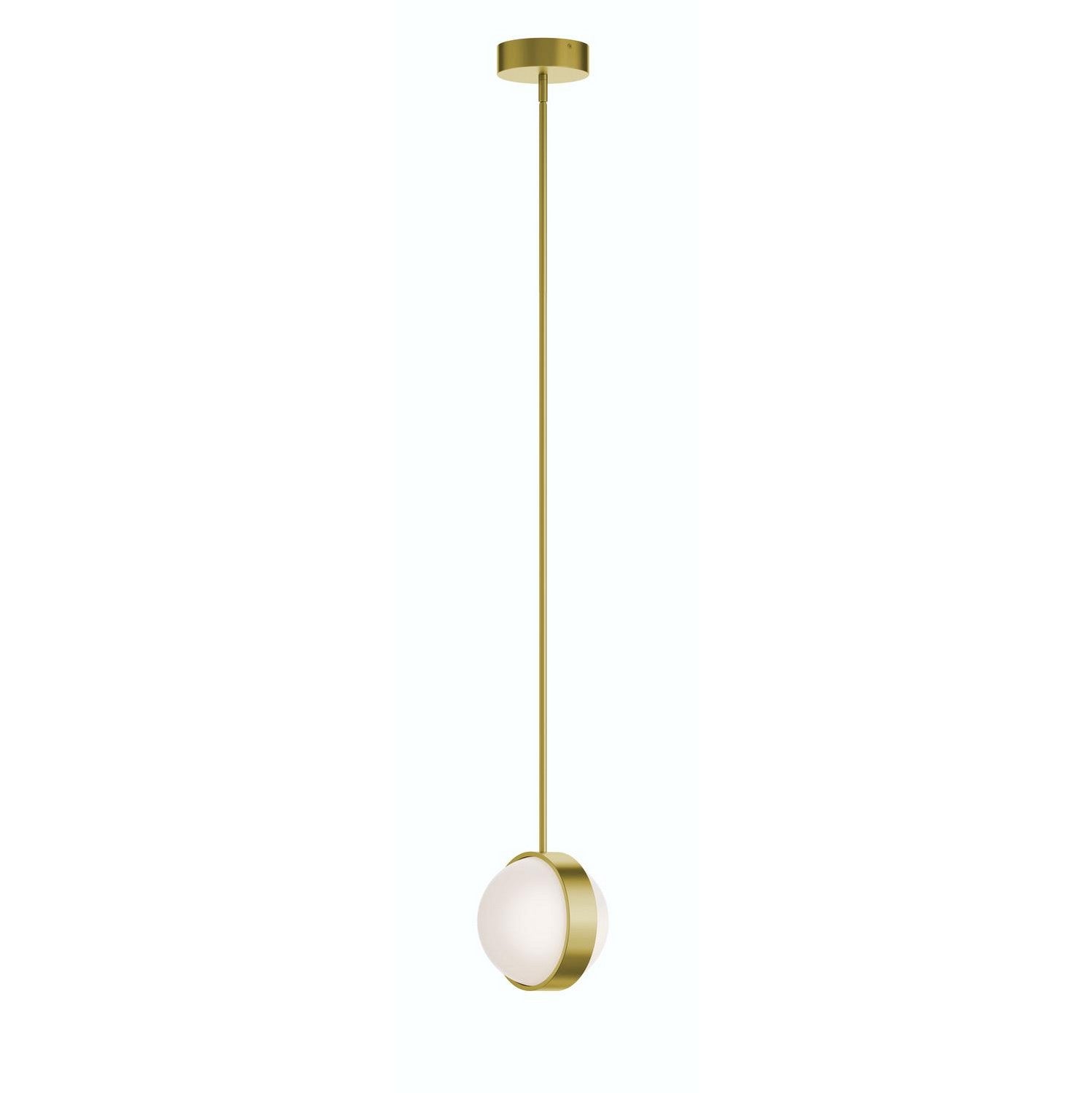AFX Lighting - VRNP09LAJUDLB - LED Pendant - Verona - Light Antique Brass